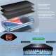 thumbnail image 4 of 3 Piezas Mica Privacidad Cristal Templado Para iPhone, 4 of 8