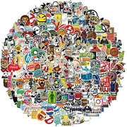 Sticker Pack 300 Pcs Street Fashion Cool Stickers, Vinyl Stickers for Water Bottles, Motorcycle Bike Luggage Stickers