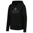 thumbnail image 2 of Women's Fanatics Black Toronto Maple Leafs Authentic Pro Road Pullover Hoodie, 2 of 3