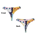 thumbnail image 3 of Balery Colorful Cats Pattern Art Tangas de Algodón para Mujer con Estampado – Ropa Interior Sexy, Transpirable, G-string-4X-Large, 3 of 6