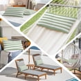 thumbnail image 6 of Sage Green Striped Small Pillow Covers, Farmhouse Sage Green Stripes Soft Breathable Throw Pillow Cases with Invisible Zipper, Decorative Pillowcase Pillows Protectors for Sofa Bed Chair 12"x20", 6 of 9