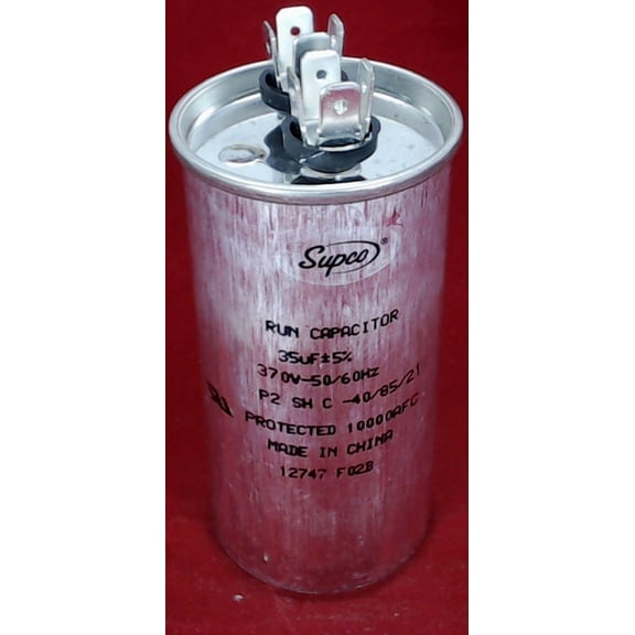 CR35X370R, Run Capacitor Round 35 Mfd. 370 Volt