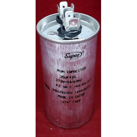

CR35X370R Run Capacitor Round 35 Mfd. 370 Volt