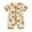 Apricot, variant on Okbabeha Baby Boys Summer Jumpsuit Casual Western Cow Print Short Sleeve Zipper Romper for Newborn Infant Cute Clothes