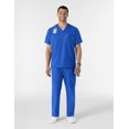 thumbnail image 1 of Uniforme médico con filipina cuello en V y pantalón Cargo para hombre color azul - Marca Wink, 1 of 2