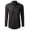 Black, variant on Allsense Men’s Performance Stretch Dress Shirt Long Sleeve Button Front, Red, Large
