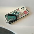 thumbnail image 5 of Cute Dinosaur Say Hi Lanyard Chain Soft Phone Case Compatible with iPhone Case (Clear,iPhone 12 Mini), 5 of 6