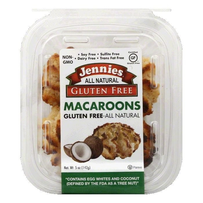 Jennies Gluten Free Macaroons, Coconut, 5 Oz