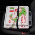 thumbnail image 2 of Stupid Car Tray Personal Multi Function Food & Drink Car Organizer, Pink/Mint, 2 of 5