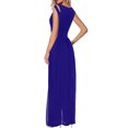 thumbnail image 4 of LilyLLL Womens Evening Party Sleeveless Dressing Playsuit Pants Chiffon Sheer Jumpsuit, 4 of 4