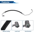 thumbnail image 4 of Manguera de Refrigerante de A/C para Hyundai Accent 2006-2011 Línea de Manguera de Presión de Aire Acondicionado No. 977621E001 Caucho Hierro, 4 of 6