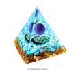 thumbnail image 2 of Generador de energía de orgonita de cristal curativo de pirámide de orgonita de piedra natural de 5 cm (C) JShteea Libre de BPA, 2 of 9
