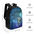 thumbnail image 4 of Invader Zim Casual Backpack Shoulder Bag Daypack Computer Bag with Pocket High Capacity Schoolbag for Student College, 4 of 8