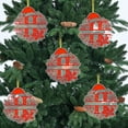 thumbnail image 5 of Adornos Navideños con Monograma Acrílico de 26 Letras y Gorro de Papá Noel | Adornos Navideños 2D para Manualidades | Adornos con Letras Colgantes para Decorar El Hogar, La Chimenea, La Puerta y La V, 5 of 5