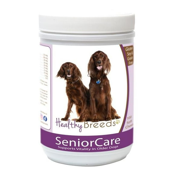 Healthy Breeds 840235163619 Irish Setter Senior Dog Care Soft Chews