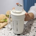 thumbnail image 2 of Taza de café 316 taza de aislamiento de acero inoxidable al aire libre de alto valor para estudiantes masculinos y femeninos taza de agua para automóvil taza de regalo blanca 480ml, 2 of 5