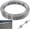 Silver#1, variant on Wire Mesh, [Double Line] Barbed wire fence, 50-foot barbed wire fence, 1 roll barbed wire fence, barbed wire fence, galvanized barbed wire fence, barbed wire fence roll for garden, Garden Fence Wire