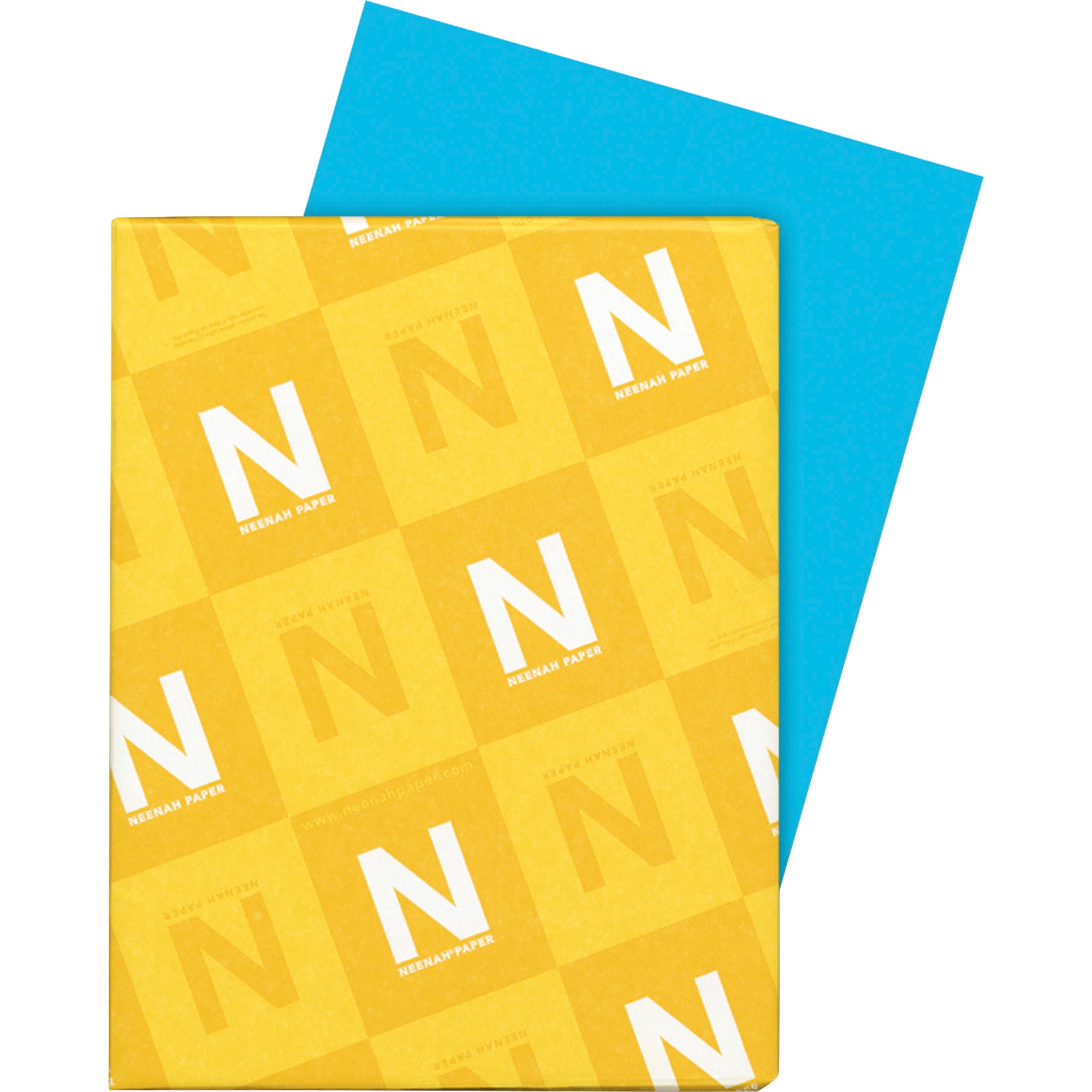 Wausau Paper 22721 Astrobrights Colored Cardstock, 8.5â€ x 11â€, 65 lb / 176 gsm, Lunar Blue, 250 Sheets