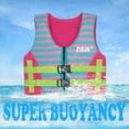 thumbnail image 2 of YUEHUA USCG Approved Life Jacket 0-50 lbs, Swim Vest for Baby/Toddlers 1-8 Year Old,Toddler Floaties for Pool Swimming,Boating,Beach, 2 of 7
