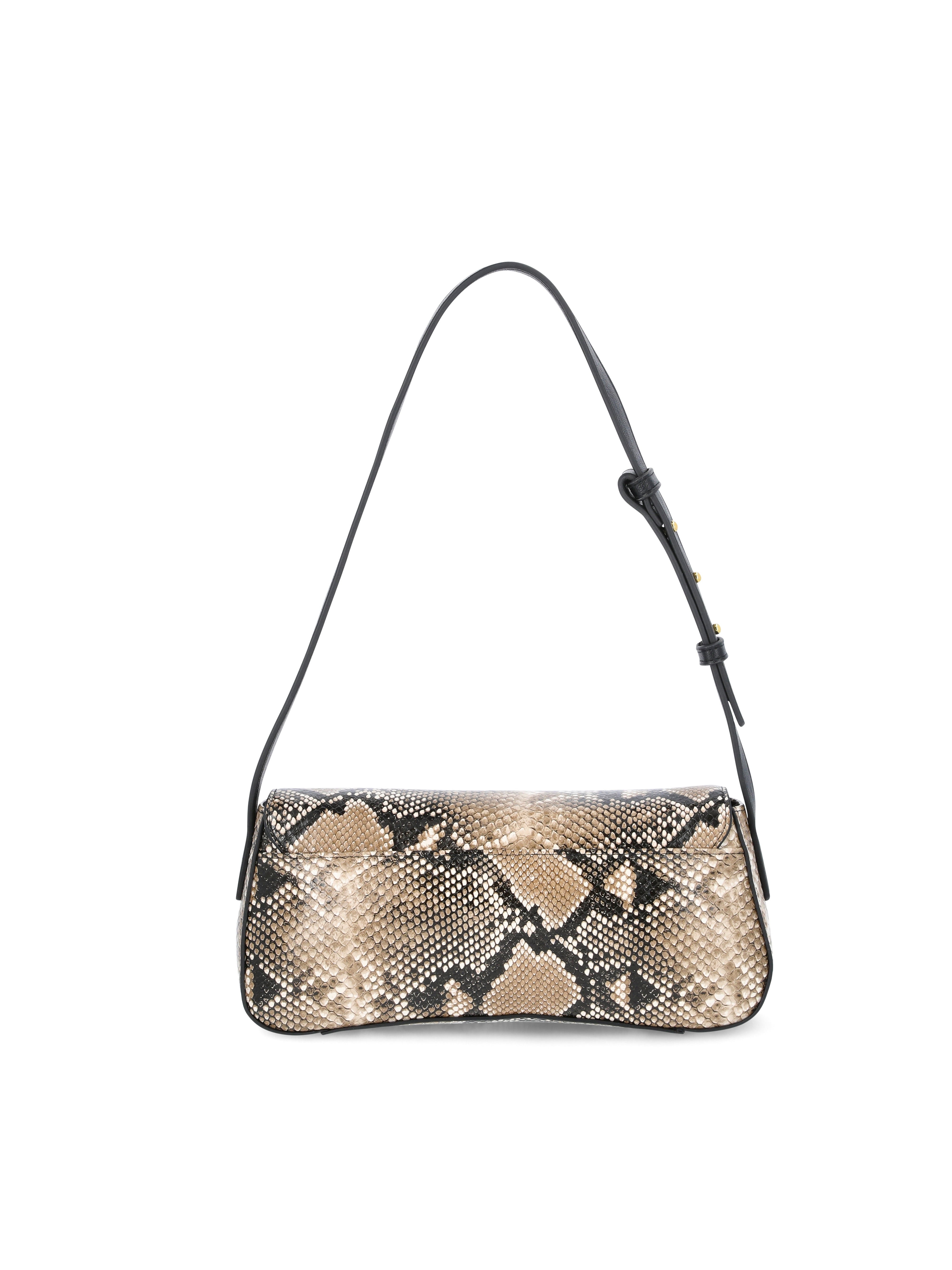 Time & Tru Goldie Shoulder Bag, Snake