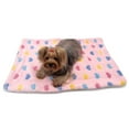 thumbnail image 3 of Klippo KBLNK077L Ultra Plush Colorful Hearts Blanket, Pink - Large, 3 of 5