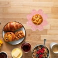 thumbnail image 3 of Miangastore 10pcs Disposable Daisy Flower Paper Plates Groovy Plates 7inch Flower Shaped Dessert Plates for Spring Birthday Baby Shower Boho Tea Party, 3 of 8