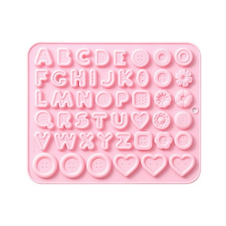 

Alphabet Silicone Mold for Chocolate Resin Baking Cake Decorating Tools Gift