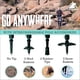 thumbnail image 5 of Bastones de Trekking TrailBuddy Plegables Ultraligeros de Aluminio 7075, 5 of 9