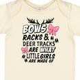 thumbnail image 4 of Inktastic Hunting Season Bows Racks & Deer Tracks Girls Baby Bodysuit, 4 of 5