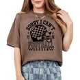 thumbnail image 4 of Sorry I Can't It Is Football Season Shirt for Women and Teens Funny Sports Tee Espresso Shirt Adult X-Large, 4 of 4