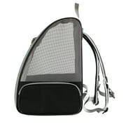 Large Cat Carrier Backpack, Pet Backpack Carrier for Small Dog Up to 16 Pounds, Breathable Vented Design Kennel