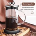 thumbnail image 3 of 350ml/600ml/800ml/1000ml Coffee Pots Heat Resistant Glass Tea Brewings Pot Coffee Utensils, 3 of 5
