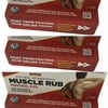 (3 Packs) Natureplex Extra-Strength Muscle Rub Gel With Menthol 2.5% For Fast Relief Of Arthritis Pain Muscle Aches 1.5 oz Each