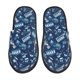 thumbnail image 1 of Balery Blue Bus Pantuflas de Casa de Felpa Silenciosas con Diseño Estampado, Zapatillas Cómodas Antideslizantes de Algodón para Interior-Large, 1 of 8