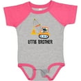 thumbnail image 3 of Inktastic Little Brother Construction Truck Boys Boys Baby Bodysuit, 3 of 5