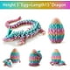 thumbnail image 3 of 3D Printed Dragon Egg, 15 inchs Rainbow Luminous Dragon Toy,Articulated Crystal Dragon,Glow in Dark Fidget.Cool, 3 of 6