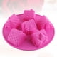 thumbnail image 3 of GOOHOCHY Moldes creativos de silicona para pasteles, antiadherentes, para chocolates, para repostería y cocina (color aleatorio)., 3 of 7
