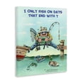 thumbnail image 2 of Stupell Industries Contemporary Fishing Days Ending in Y Canvas Art, 30 x 40, by Gary Patterson, 2 of 7
