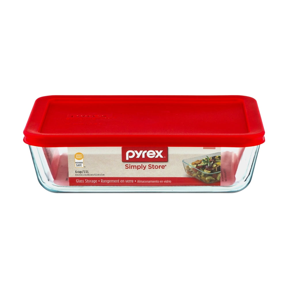 Pyrex 6 Cup Simply Rectangular Dish