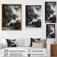thumbnail image 4 of Designart "Crashing Rocky Coastline III" Modern Landscape Beach Wall Art Print, 4 of 5
