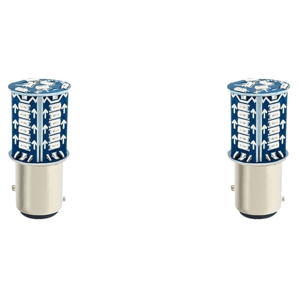 1157 Universal Motocicleta Coche LED Freno Flash Decodificación Conducción Corriente Freno Señal (azul)