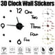 thumbnail image 3 of Reloj De Pared 3D Para Sala De Estar Diy, Reloj De Espejo Acrílico, Pegatinas De Pared, Flecha De Cuarzo Europea Monstrate HA022546-00, 3 of 7