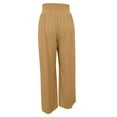 thumbnail image 4 of WILLBEST Pantalones Casuales de Moda para Mujer, Ajustados, de Cintura Alta, Abiertos, con Abertura Alta, Pantalones de Yoga Relajados para Una Comodidad Elegante y Versátil. Chica, 4 of 5