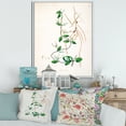 thumbnail image 2 of Designart 'Ancient London Plants IV' Farmhouse Framed Canvas Wall Art Print, 2 of 5