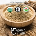 thumbnail image 5 of Organic Way Licorice Root Powder (Glycyrrhiza Glabra) - Organic & Kosher Certified | Vegan, Non GMO & Gluten Free | USDA Certified | Origin - India (4 Oz), 5 of 8