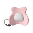 thumbnail image 2 of Hyknon Adjustable Inflatable Lumbar Support Pillow, Cute Lower Back Support Cushion, Memory Foam Back Pillow Desk Chair Cushion, Improved Posture Backrest Support Pad for Office Chair Car Home, Pink, 2 of 7