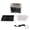 Silver US Plug, variant on 40KHz Ultrasonic Jewelry Cleaner Machine 800ml Large Capacity Portable Low Noise Stainless Steel Washer for Glasses Watches Dentures Rings Coins Electronics Industry (US Plug 110V Silver)