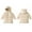 Beige a, variant on Toddler Girls Puffer Jackets, Windproof Hooded Full-Zip Fleece Padded Winter Coat for Kids Pink Size 4 T