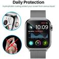 thumbnail image 4 of 6 Piezas Mica Cristal Templado Para Apple Watch Protector Levamdar 2033851-1, 4 of 8