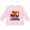 AD-Pink, variant on Fireman Uncle is a Firefighter Boys or Girls Long Sleeve Toddler T-Shirt